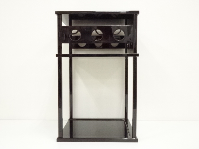 茶道具輪島塗二重棚 茶道具輪島塗二重棚